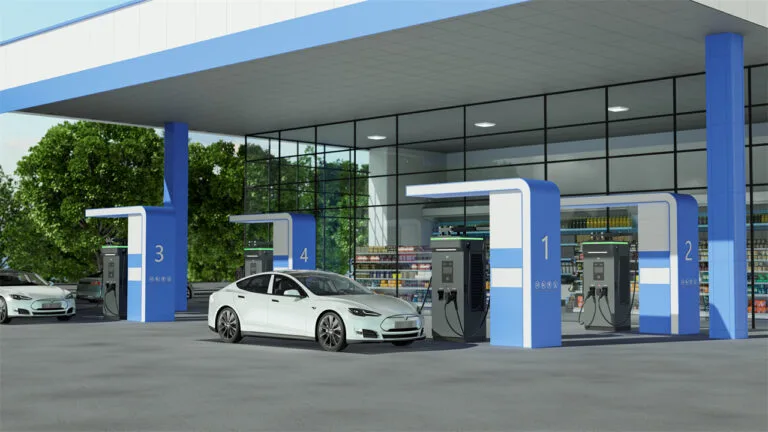 Borne de recharge pour VE